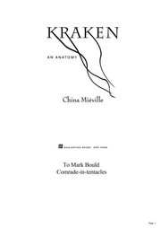 China Miéville: Kraken (2010, Pan)