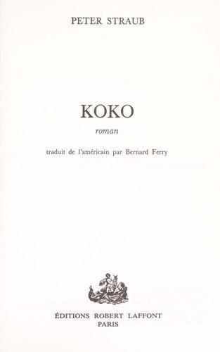 Peter Straub: Koko (French language, 1989)